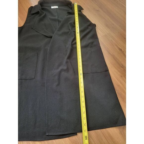 ‎Mud Pie Long Duster Vest - Picture 7 of 7